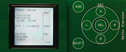 Delta Diagnostic Interface for DMPC elevator controllers