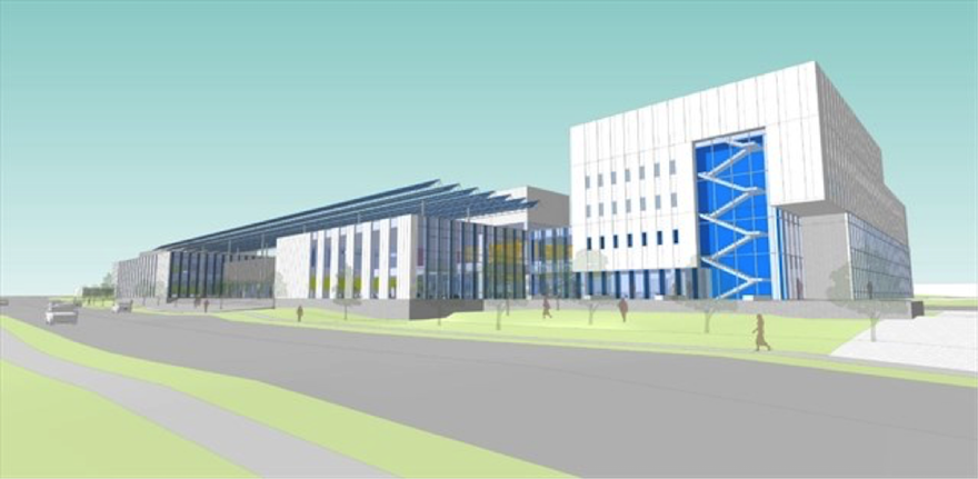 3D Rendering of Conestoga College North Campus