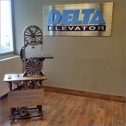 Delta Elevator's First Machine