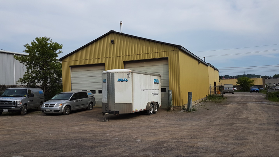 Exterior view of Delta Elevator's Peterborough Office